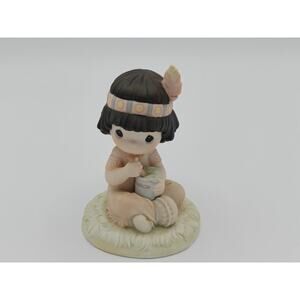 Precious Moments Lord Keep Me In Teepee Top Shape Figurine PM-912 1991